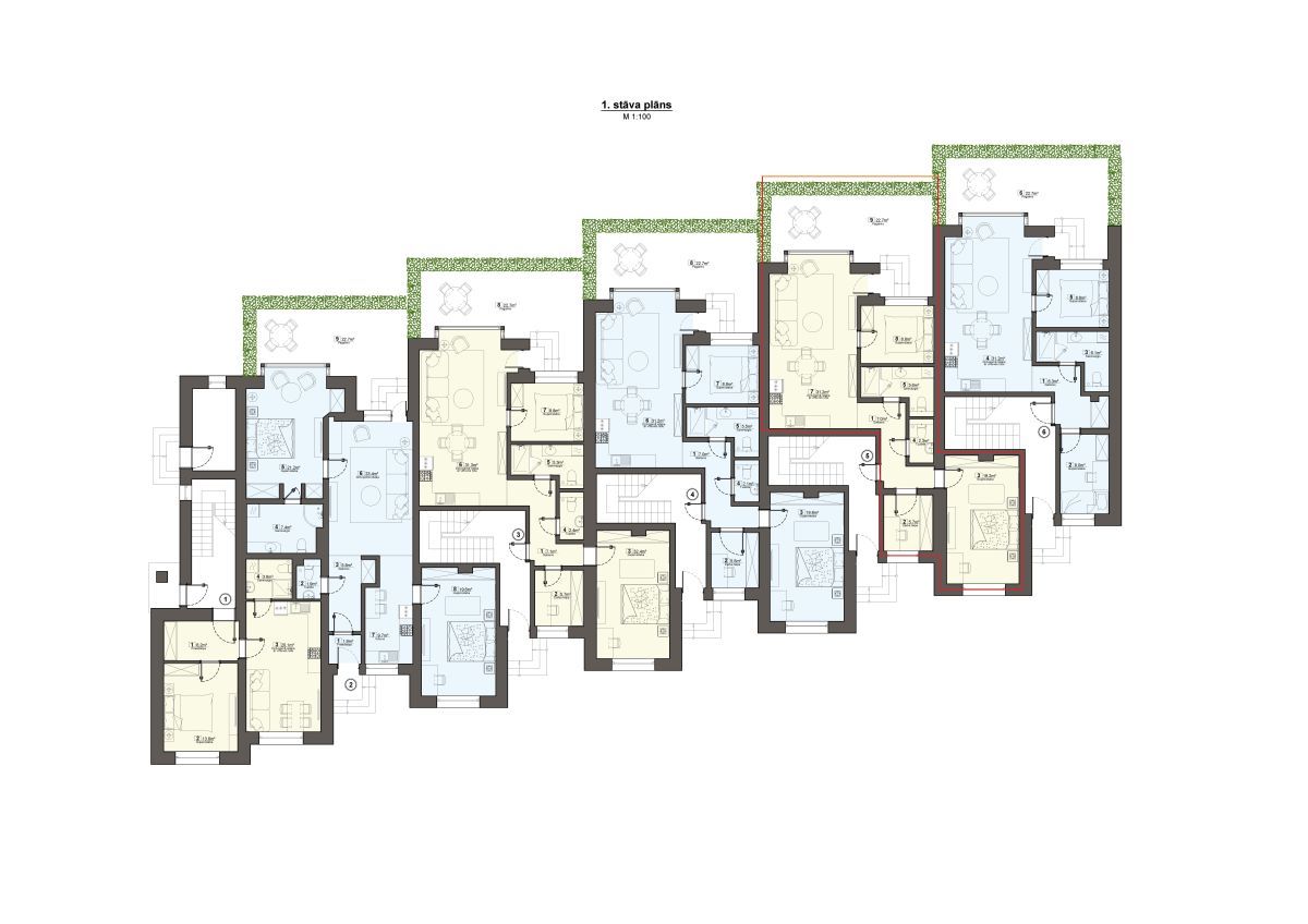 Mieszkanie 3 pokoi 94 m² Jurmała, Łotwa