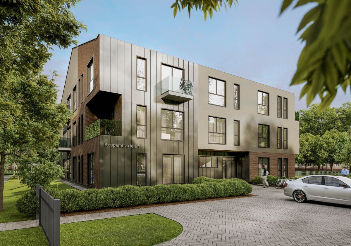 Mieszkanie 4 pokoi 87 m² Ryga, Łotwa