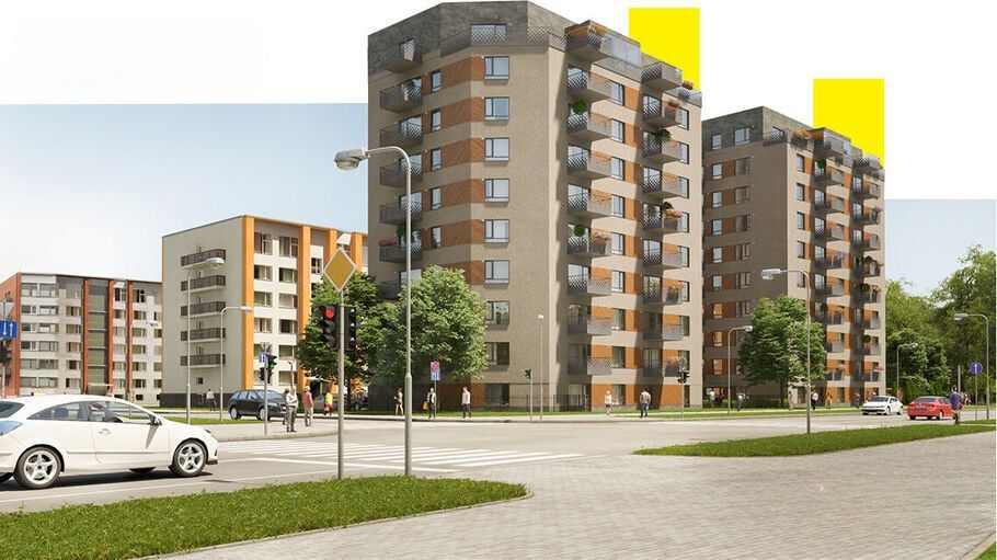 Wohnung 1 zimmer 40 m² Riga, Lettland